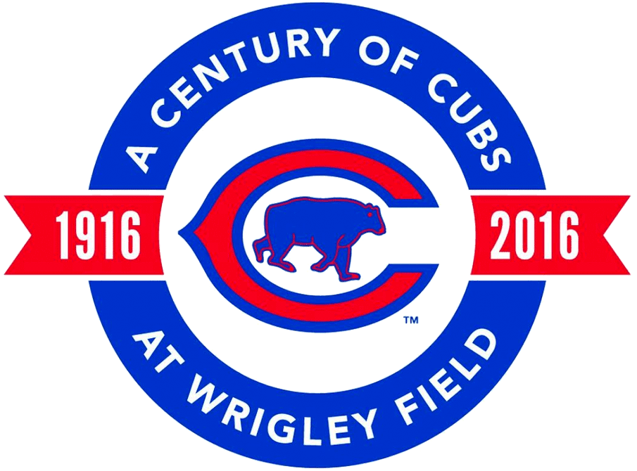 Chicago Cubs 2016 Stadium Logo iron on paper